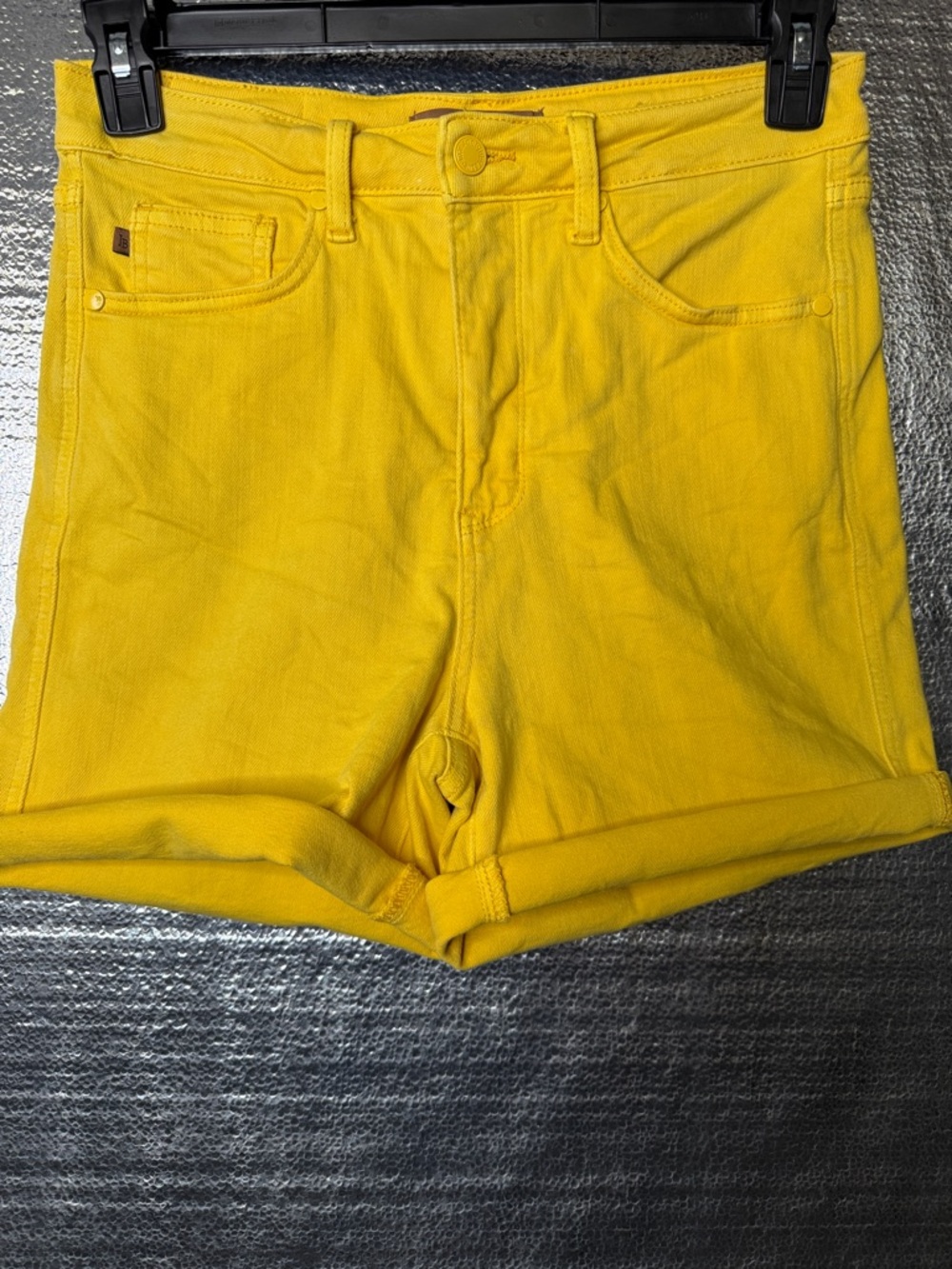 Judy Blue Sunburst Yellow Denim Shorts